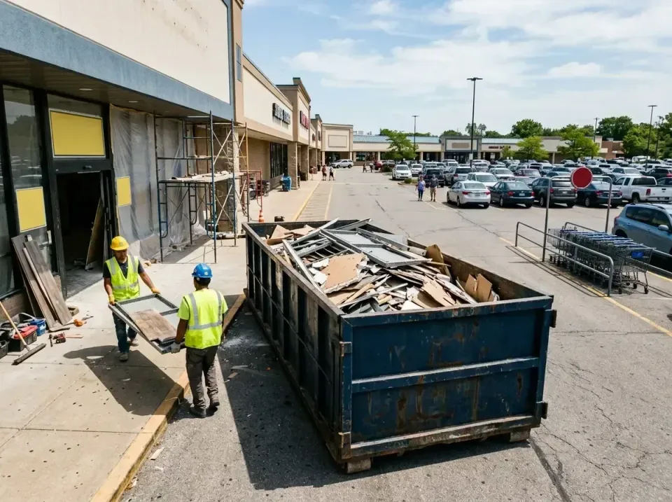 retail-store-renovation-debris-003 — frequently asked questions, Roll-off Dumpster Rentals in Savannah, GA